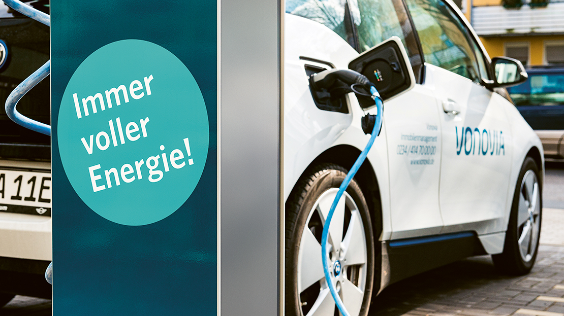 Elektro-Tankstelle (Foto)